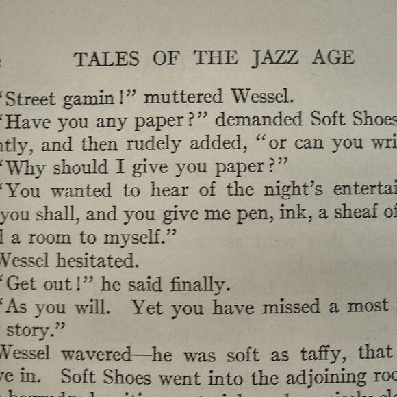 TALES Of The JAZZ AGE by F. Scott Fitzgerald Scribner's &Sons First Edition 1922 - Picture 8 of 12